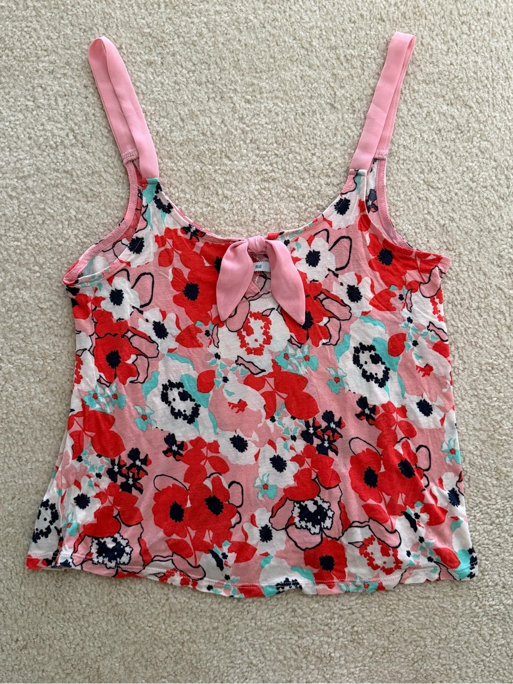 Urban Outfitters Floral Bow Cami Tank Top - Size S